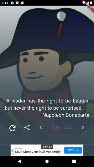 Napoleon Bonaparte Quotes Screenshot 2