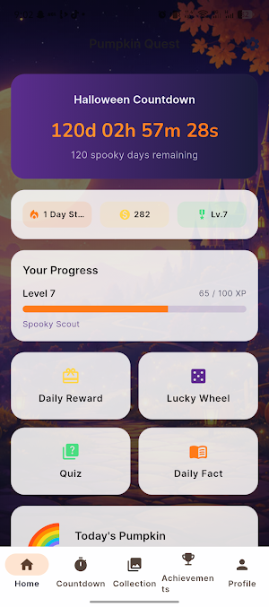 Pumpkin Quest: Halloween Count Screenshot 0