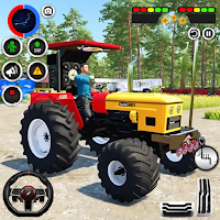 Real Farmer Tractor Driving 3D