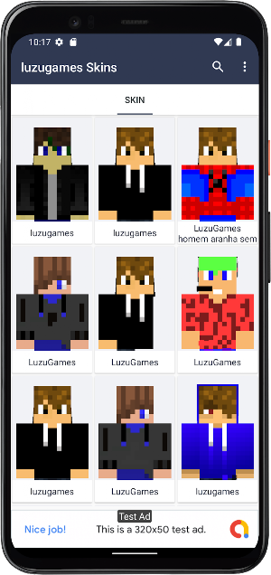 Skin de Luzugames Screenshot 2