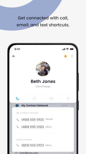 My Contact Network Screenshot 3