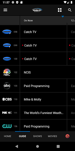 Wabash Streaming TV Screenshot 1