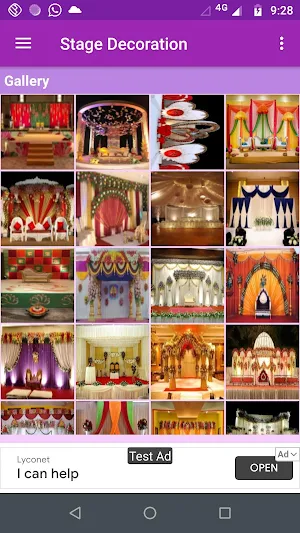 Stage Decoration Gallery Screenshot 1