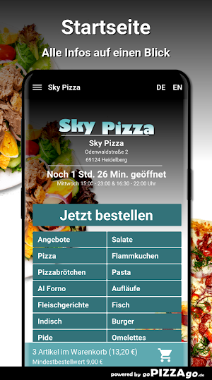 Sky Pizza Heidelberg Screenshot 1