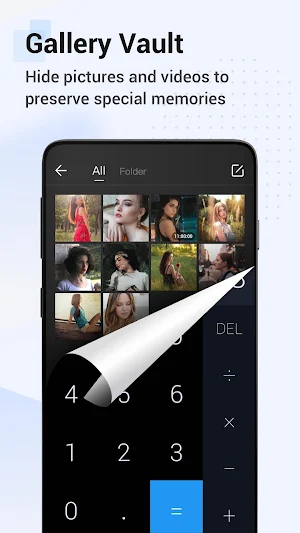 HideX: Calculator Photo Vault Screenshot 2