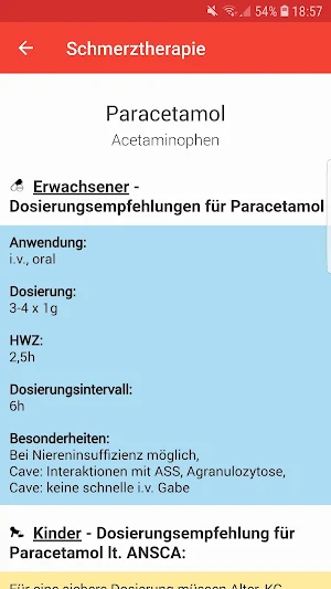 OEGARI Schmerztherapie Screenshot 3