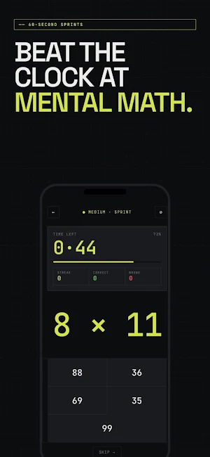 CalcSprint: Brain Math Screenshot 0