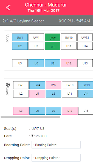 Egloo Travels - Bus Tickets Screenshot 3