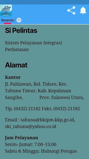 BKIPM Tahuna Screenshot 3