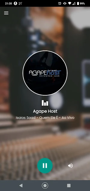 Rádio Agape Host Screenshot 0