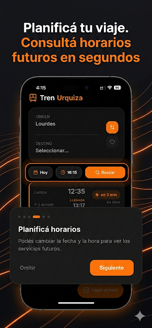 Tren Urquiza Horarios Screenshot 2