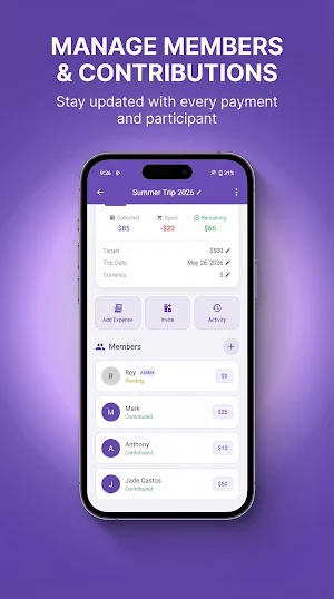 Group Trip Budget Planner Screenshot 3