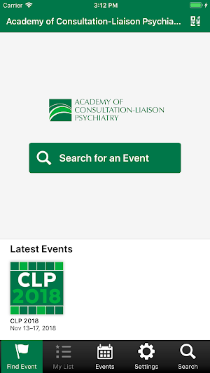 ACLP Events Screenshot 0