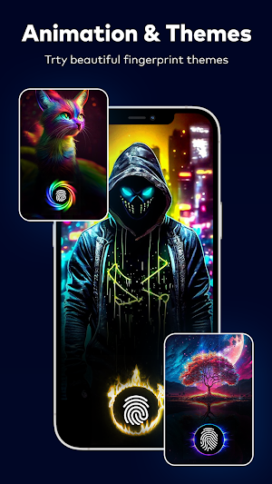 Fingerprint Live Animation HD Screenshot 1