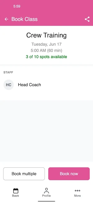 Pinpoint Athlete Screenshot 2