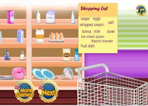 chocolate ice cream maker game Screenshot 0