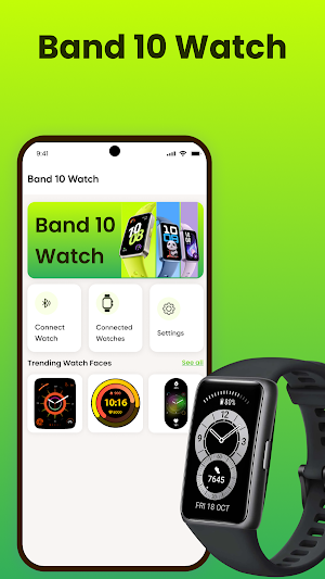 Huawei Band 10 App Screenshot 0