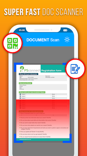 QR Code Scanner & Reader : Documents scanner Screenshot 3