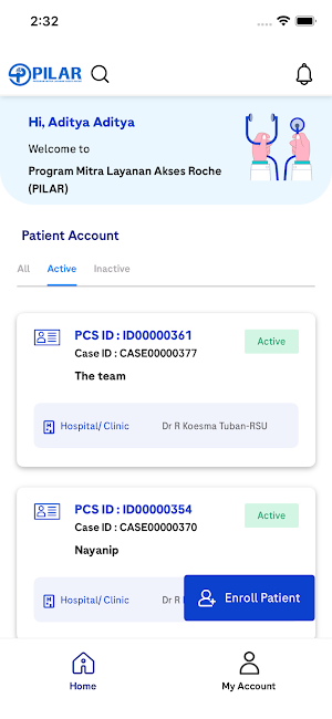 Roche PILAR Hospital Screenshot 1