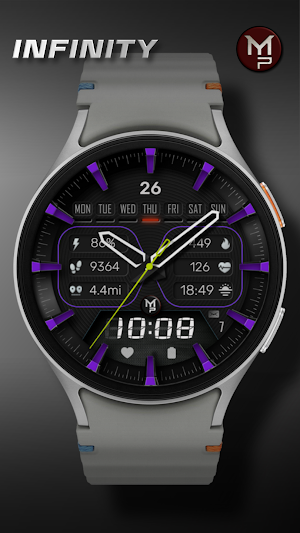 INFINITY - Hybrid watch face Screenshot 2