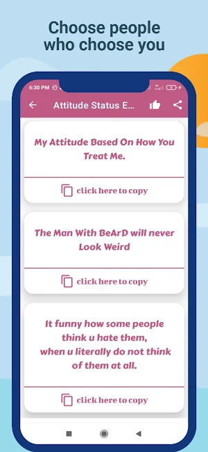 Attitude Status English Screenshot 3