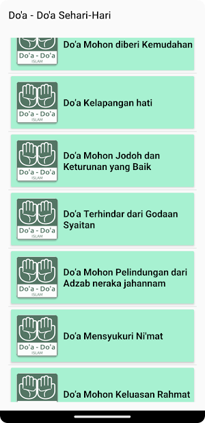 Doa - Doa Sehari - Hari Muslim Screenshot 3