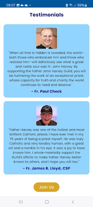 Fr. Harvey Daily Prayer Screenshot 2