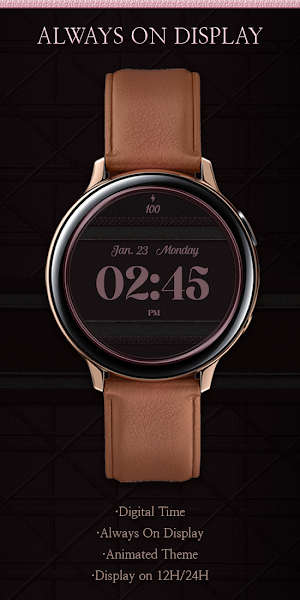 Check Oblique - Watchface Screenshot 3