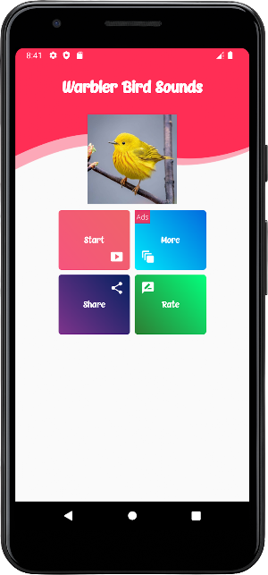 Warbler Bird Sounds Screenshot 0