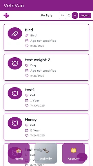 Vetsvan App Screenshot 0