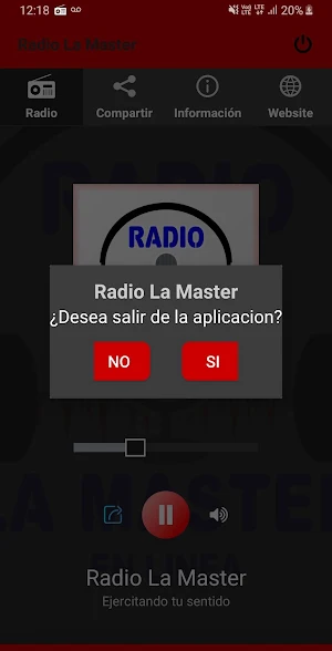 Radio La Master - Ejercitando tu sentido 📻 Screenshot 2