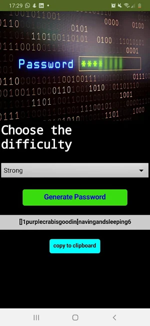 Password Generator Screenshot 1