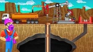 Oil Mining Factory: Petroleum Refinery Tycoon Sim Screenshot 2