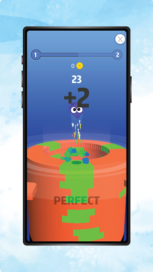 Ball Drop Stack 3D : Fall Helix Crash Jump Game Screenshot 3