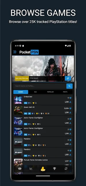 Pocket PSN Screenshot 0