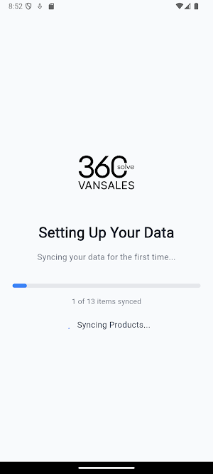 360Solve VanSales Screenshot 1