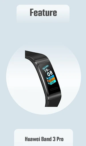 Huawei Band 3 Pro App Hint Screenshot 1
