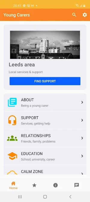 Young Carers Support App Screenshot 0