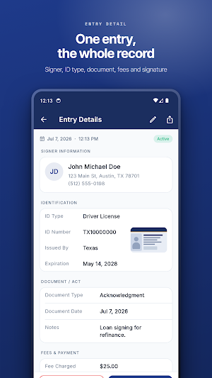 NotaryLog: Notary Journal App Screenshot 1