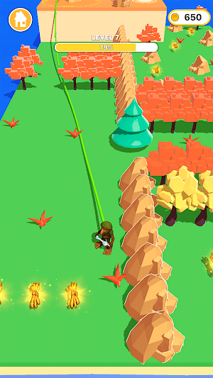 Brr Brr Patapim Rope Hero Run Screenshot 1