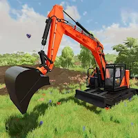 Car America Vehicles Excavator