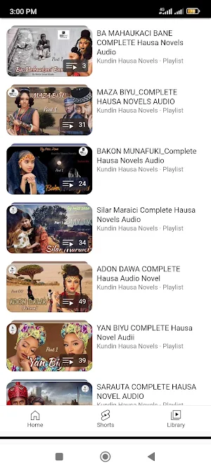 Littafan Hausa Audio Books Screenshot 1