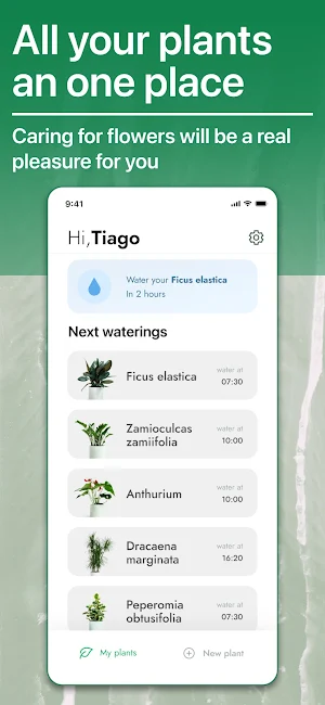 Water Plant  Watering reminder Screenshot 2