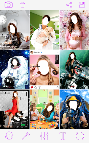 Girls Dress up - Girl photo editor Screenshot 1