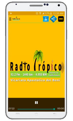 Radio Difusoras Tropico 92.2 Fm Screenshot 0