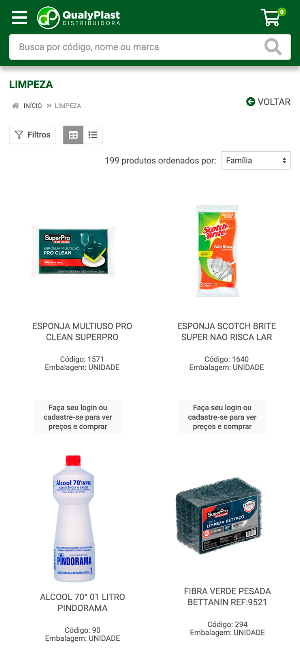 Qualyplast Distribuidora Screenshot 2