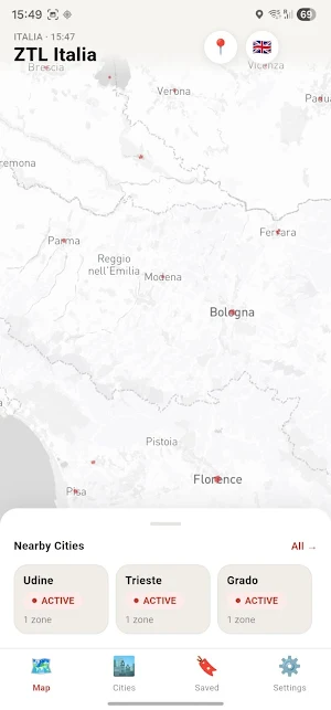 ZTL Italia — Zone Alert & Map Screenshot 3