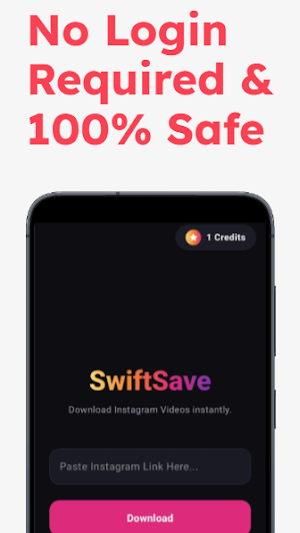 SwiftSave: Video & Media Saver Screenshot 1