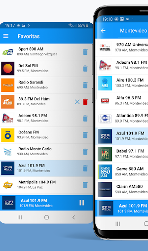 Radio Uruguay - Radio FM & Radio AM. Radio gratis Screenshot 1