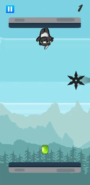 NINJA PANDA JUMP Screenshot 0
